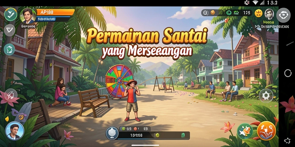 Tampilan layar permainan API88 dengan aksi seru dan grafis memukau.