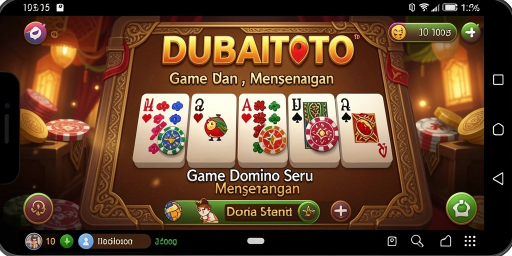 Tampilan gameplay DUBAITOTO yang menarik dan dinamis.