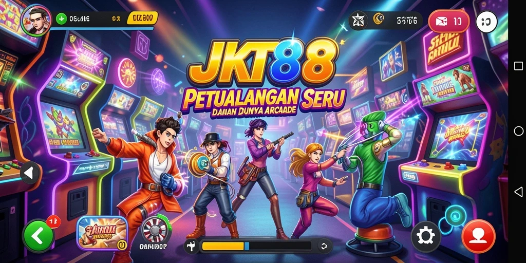 Tampilan gameplay seru dari JKT88 dengan aksi cepat dan grafis menarik.