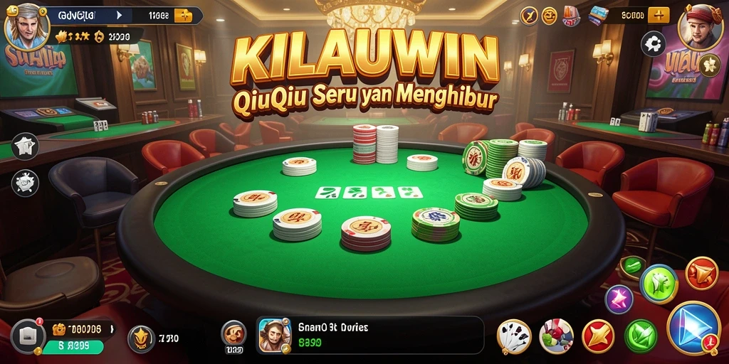 Tampilan gameplay QiuQiu yang menarik dan seru.