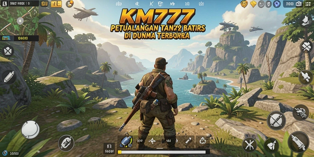 Gameplay <strong>KM777</strong> yang menakjubkan di dunia terbuka.