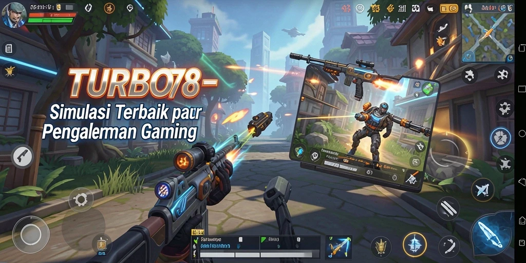 Tampilan gameplay TURBO78 yang menawan dan realistis.